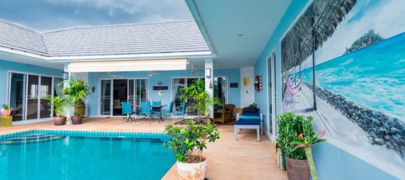 Villa de 4 dormitorios en Hua Hin, Thailand No. 20468 8