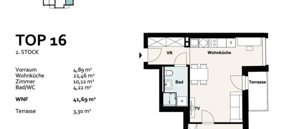 2 rooms Apartment in Vienna, Austria No. 199139 8