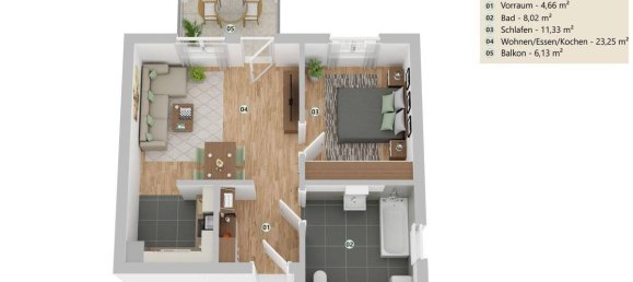 1 bedroom Apartment in Klagenfurt am Worthersee, Austria No. 213110 11