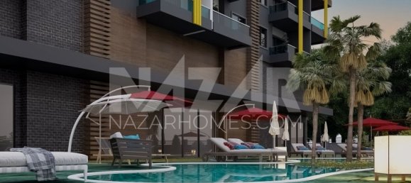 شقة 1+1 في Alanya, Turkey رقم 14400 6