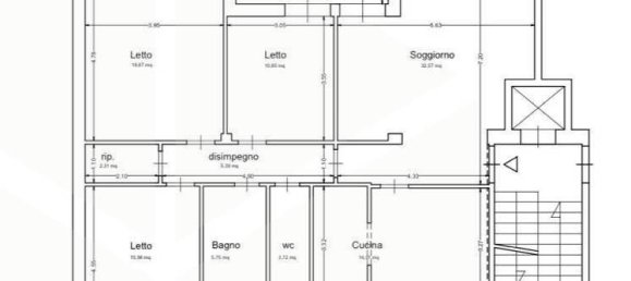 Apartamento de 4 divisões em Triggiano, Italy N.º 23517 2