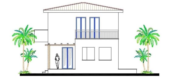Вилла с 6 комнатами в Карини, Италия № 19111 6