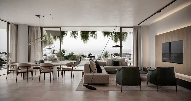 Apartamento de 3 dormitorios en Paphos, Cyprus No. 20536