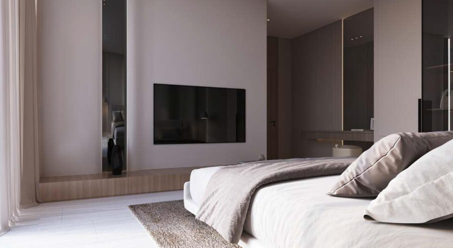 Квартира с 1 спальней в Binghatti Starlight, Al Jaddaf, ОАЭ № 68810