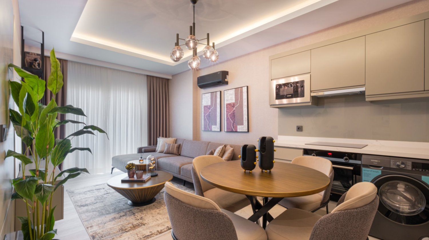 شقة 4+1 في Mahmutlar, Turkey رقم 50108