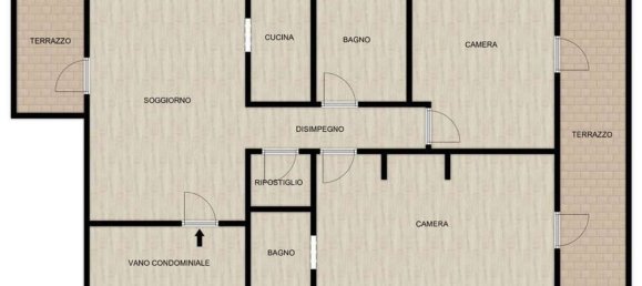 4 غرف نوم شقة في Montemurlo, Italy رقم 342038 26