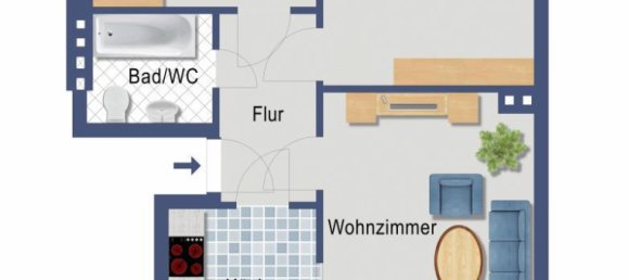Apartamento de 3 divisões em Bremen, Germany N.º 36882 2