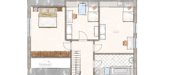 Casa de 3 dormitorios en Emsland, Germany No. 144759 10