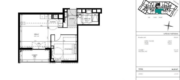 2 rooms Apartment in Bordeaux, France No. 349812 3