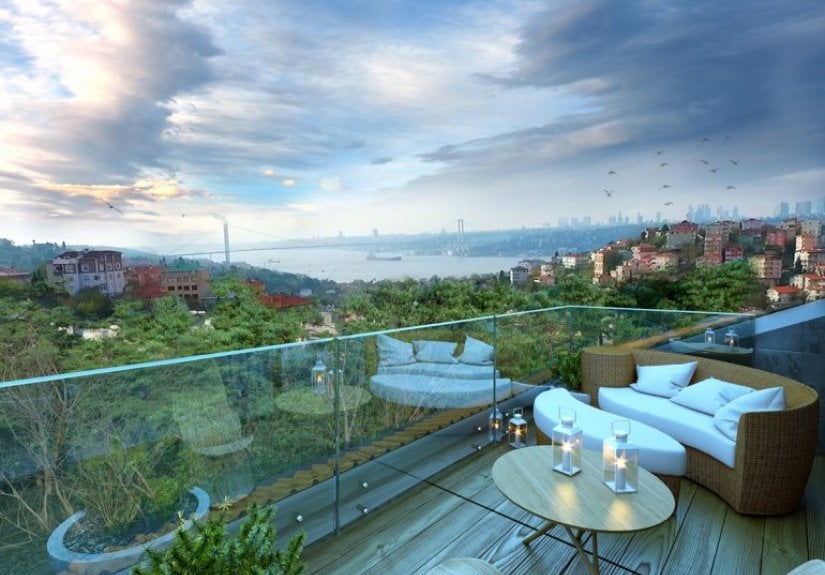 Apartment 1+3 in Istanbul, Turkey No. 7633