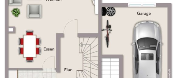 Таунхаус с 3 комнатами в Дортмунд, Германия № 39276 13