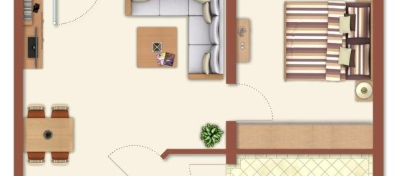 2 rooms Apartment in Wandsbek, Germany No. 86417 4