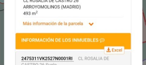 Grundstück in Arroyomolinos, Spain 500m², Nr. 71307 2