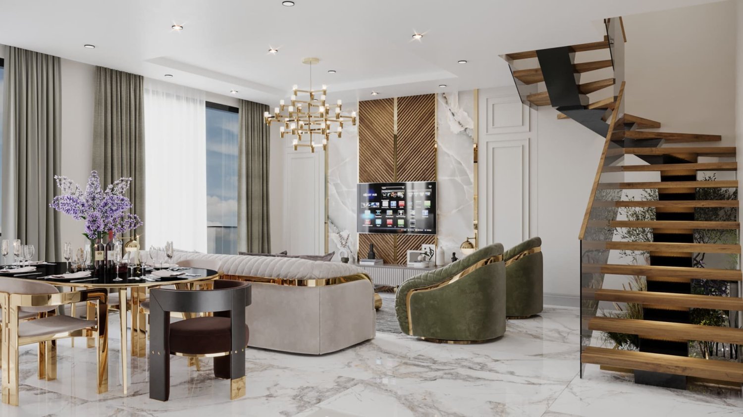 Apartamento de 1+1 en Oba Downtown, Oba, Turkey No. 40200