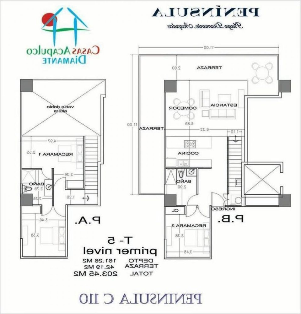 3 chambres Appartement à Guerrero, Mexico No. 189435