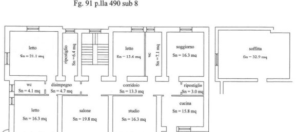 Apartamento de 7 divisões em San Giovanni in Fiore, Italy N.º 180758 22