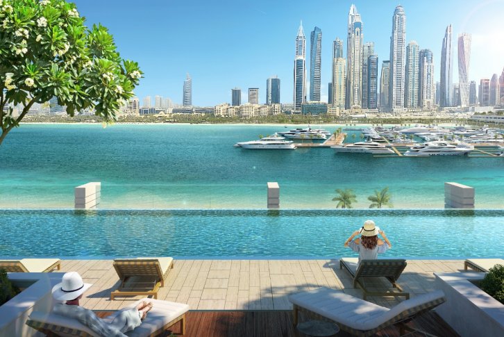 Apartamento de 4 dormitorios en SOUTH BEACH, Dubai Harbour, UAE No. 57748