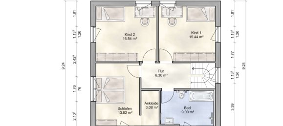 Вилла с 7 комнатами в Вестервальд, Германия № 13676 3