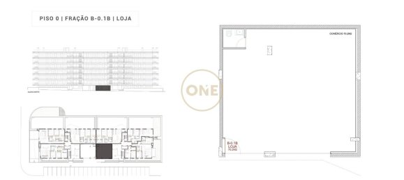 Gewerbliche Immobilie in Porto, Portugal 70m², Nr. 149447 4