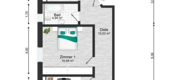 Apartamento T2 em Stuttgart, Germany N.º 341883 9