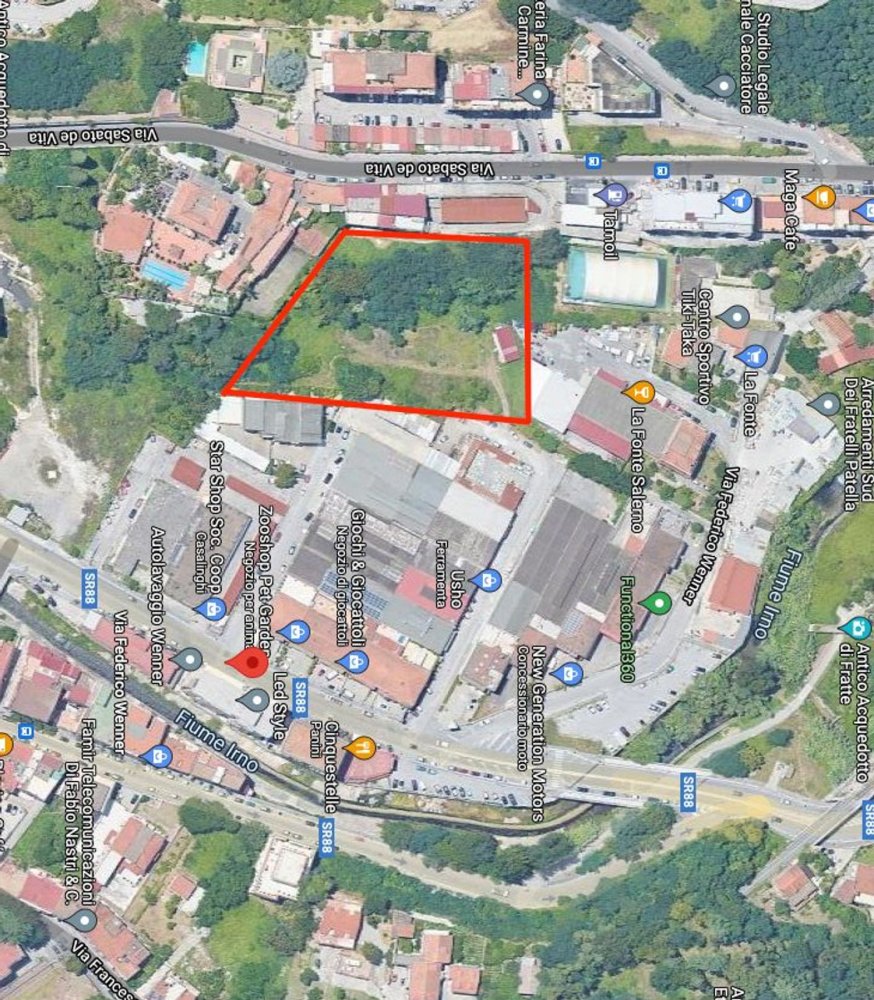 Terreno em Pellezzano, Italy 6400 m² N.º 254512