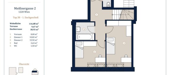 4 rooms Apartment in Vienna, Austria No. 144242 27