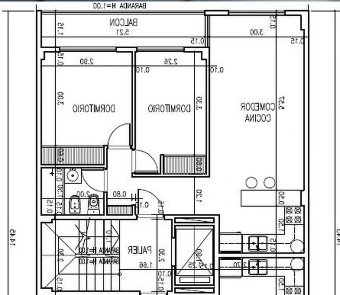 2 bedrooms Apartment in Tres de Febrero, Argentina No. 14057