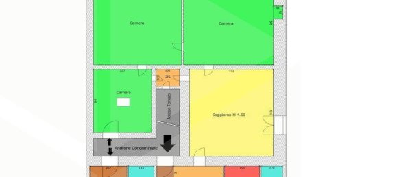 Apartamento de 4 habitaciónes en Bari, Italy No. 33890 2
