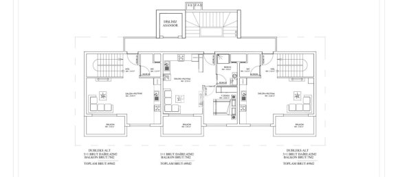 Wohnung 1+1 in Demirtas, Turkey, Nr. 9302 11