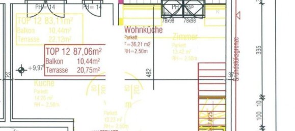 Квартира с 3 комнатами в Вена, Австрия № 183862 15
