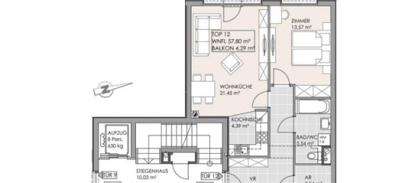 2-Zimmer Wohnung in Ottakring, Austria, Nr. 193569 14