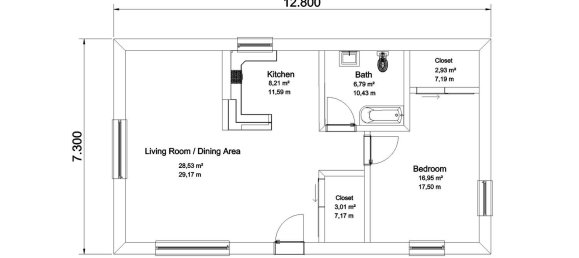 4 rooms Apartment in Bari, Italy No. 231431 2