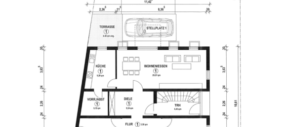 Квартира с 2 спальнями в Ludwigsburg, Германия № 312306 14
