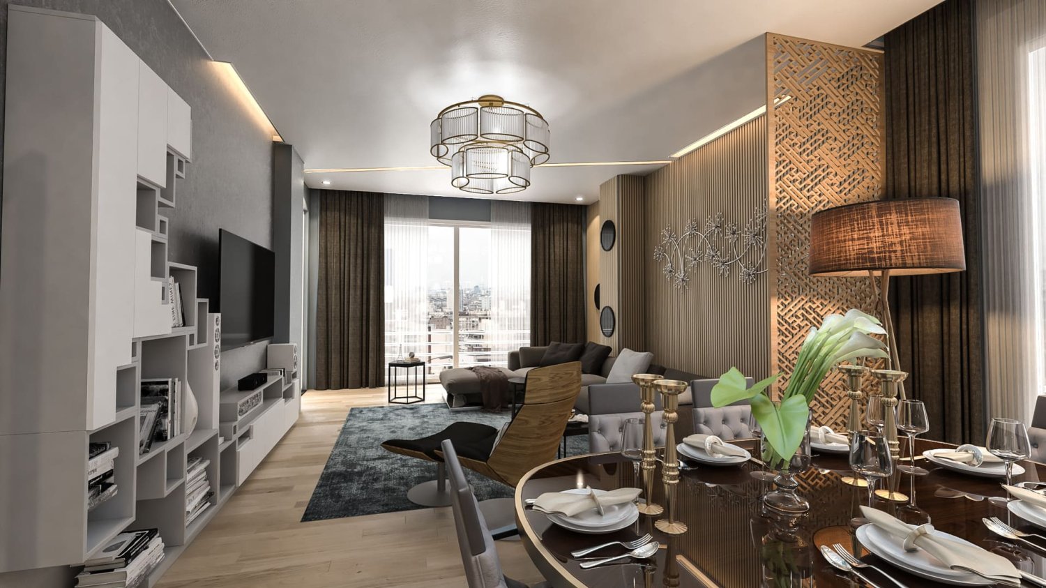 Apartment 3+1 in Algun Green Park, Duzce, Turkey No. 35854