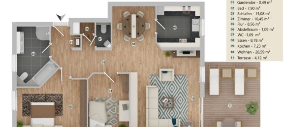 2 غرف نوم شقة في Ahrweiler, Germany رقم 290940 25