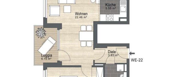 Apartamento T1 em Munich, Germany N.º 315960 17
