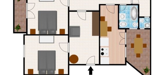 Apartamento T6 em Palermo, Italy N.º 374372 23