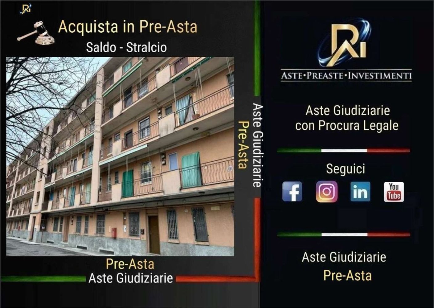 Квартира с 3 комнатами в Локате ди Триульци, Италия № 7242