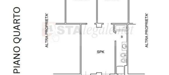 Квартира с 3 комнатами в Локате ди Триульци, Италия № 7242 31