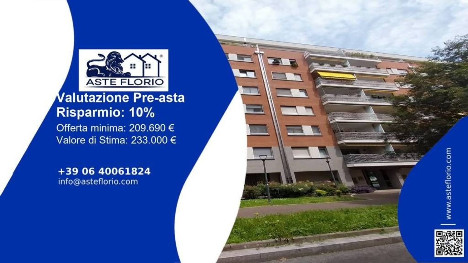 2غرفة شقة في Milan, Italy رقم 257945