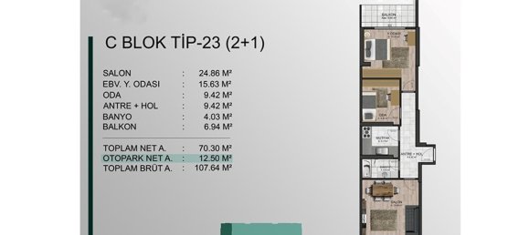 3 rooms Villa in Pendik, Turkey No. 21816 26