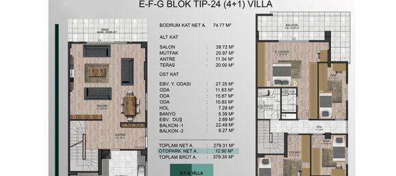 3 rooms Villa in Pendik, Turkey No. 21816 28