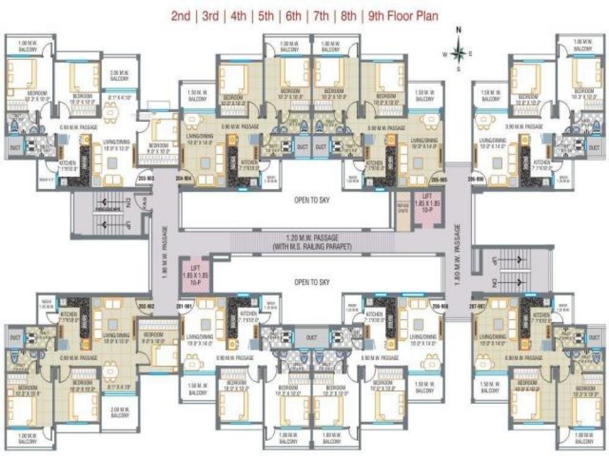 3 غرف نوم منزل في Nagpur, India رقم 26788