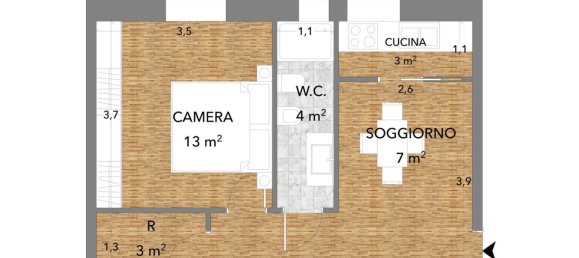 2-salle Appartement à Ciampino, Italy No. 22099 12