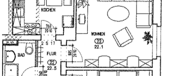 2 rooms Apartment in Leipzig, Germany No. 318261 2
