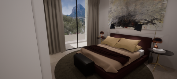 3 غرف نوم فيلا في Albir, Spain رقم 2541 16