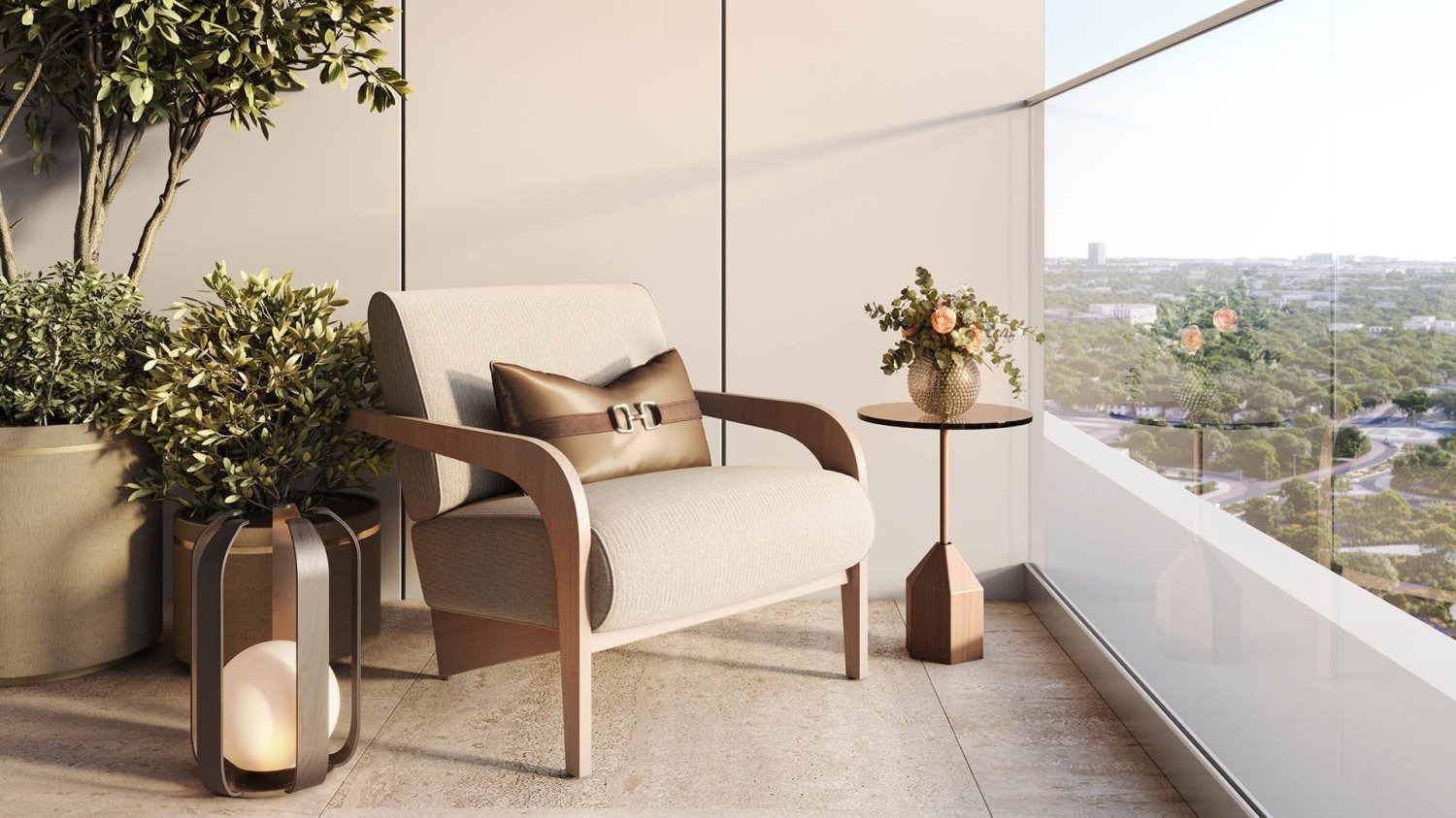 Квартира с 3 спальнями в SkyHills Astra, Аль-Барша, ОАЭ № 64616