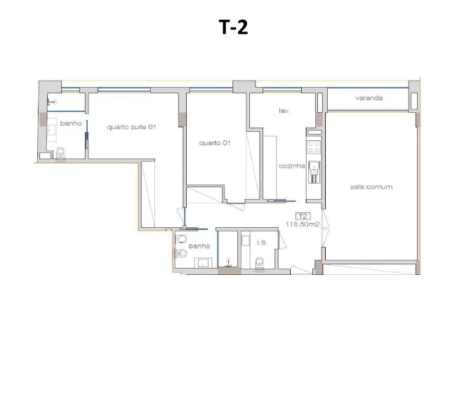 2 bedrooms Apartment in Porto, Portugal No. 106103