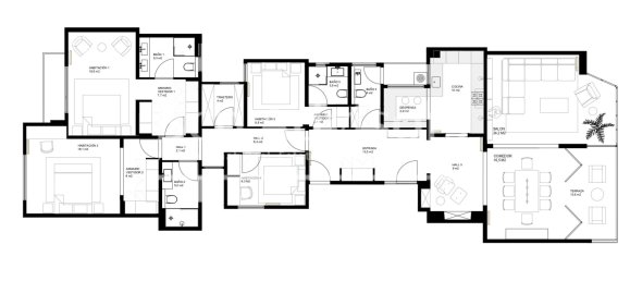 4 bedrooms Apartment in Barcelona, Spain No. 22427 17