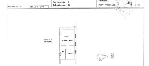 2-salle Appartement à Palestro, Italy No. 237091 18